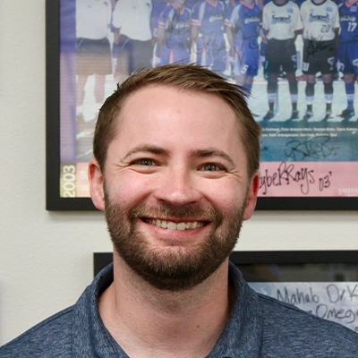 Operations Support and Administrative Coordinator Steven Hirst Smiling